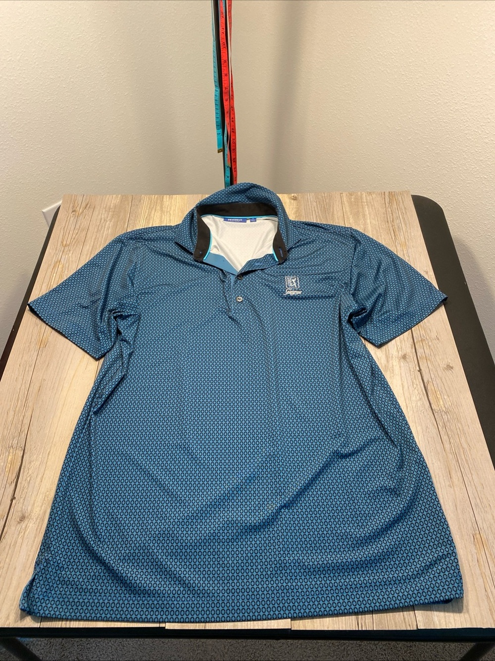 Devereux Mens Performance Stretch Golf Polo Shirt TPC Sawgrass Medium